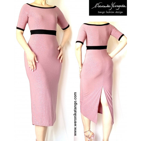HANNAH Pencil dress with a dropping sleeve