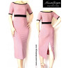 HANNAH Pencil dress with a dropping sleeve