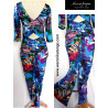 Ariel - pencil dress with ruffles at the back