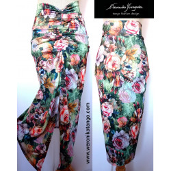 Veronica - pencil skirt with ruffle