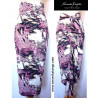 Veronica - pencil skirt with ruffles