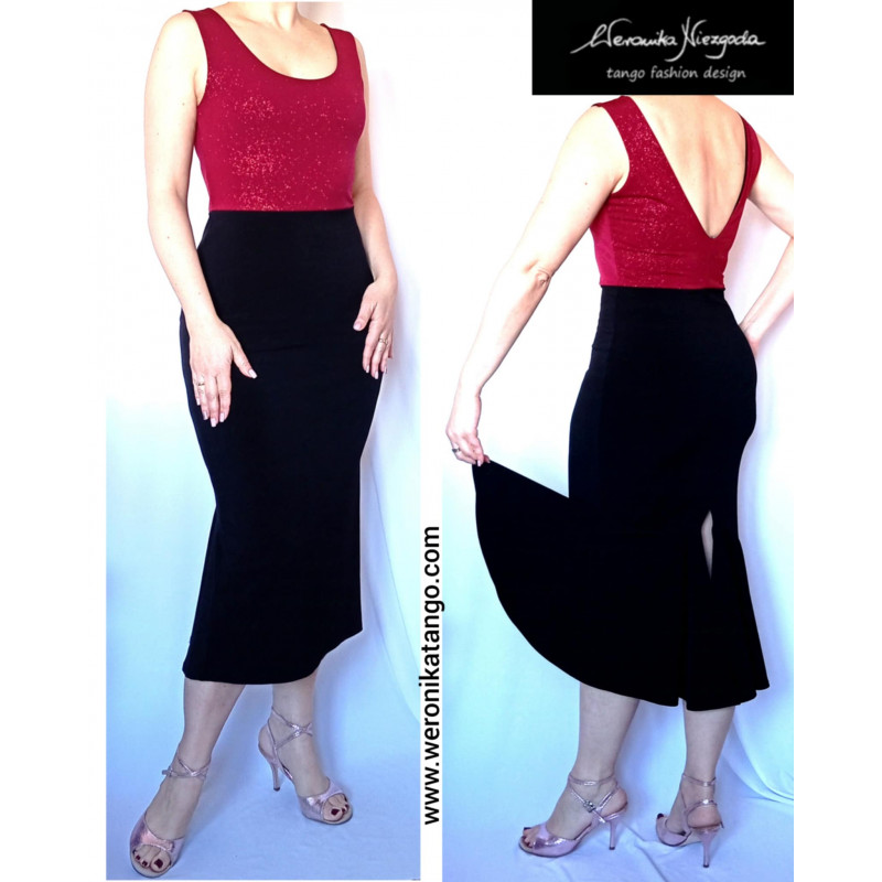 Venus - pecil dress with the frill