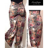 Veronica - pencil skirt with ruffles at the back