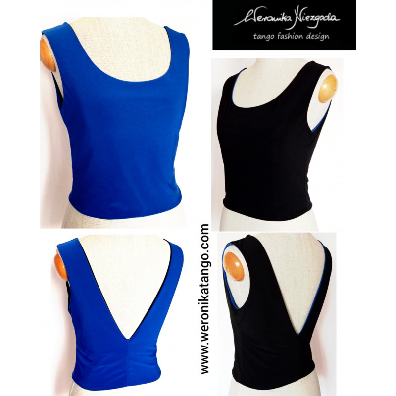 Short Reversible top 2 in 1