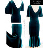 Velvet Pencil tango dress