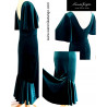 Velvet Pencil tango dress