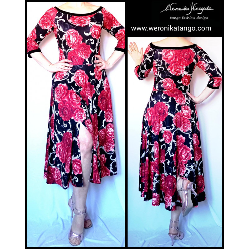 Evita wide dancing dress