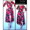 Evita wide dancing dress