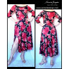 Evita wide dancing dress