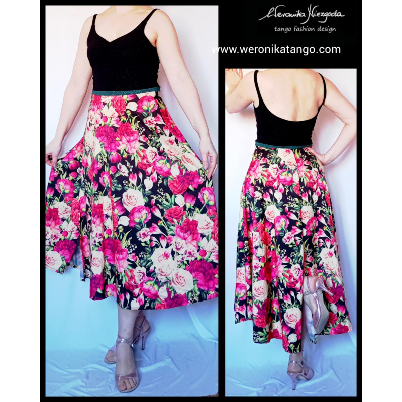 ALICE wide dancing dress with the silky skirt