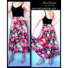 ALICE wide dancing dress with the silky skirt