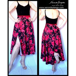 ALICE Wide dancing dress with silky skirt