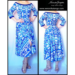 Evita wide dancing dress