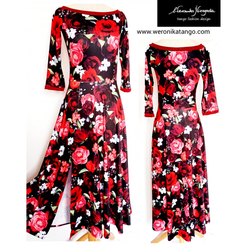 Evita wide dancing dress