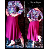 Amelia - wide dancing skirt