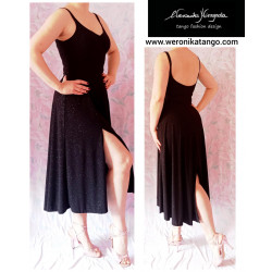 ALICE - Dancing glitter dress with open back