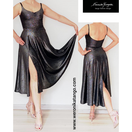 ALICE Dancing velvet dress with open back