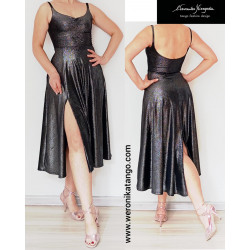 ALICE Dancing velvet dress with open back