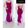 LUNA - Pencil dress with ties on the back