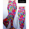 Veronica - pencil skirt with ruffles at the back