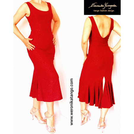 Venus - pencil dresses with the ruffle