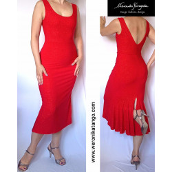 Venus - pencil dresses with the ruffle