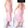 Venus - pencil dress with a frill