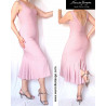 Venus - pencil dress with a frill