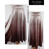 Amelia - velvet wide skirt