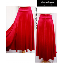 Amelia - velvet wide skirt