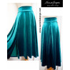 Amelia - velvet wide skirt