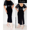 Pencil tango dress with fly sleeves