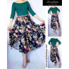 copy of Wide dancing dress with silky skirt