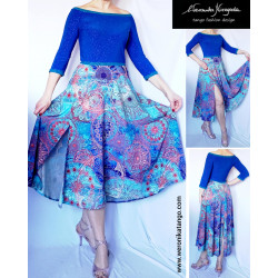 Wide dancing dress with...