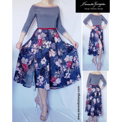 Wide dancing dress with...