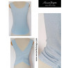 Top with ruffles at the back