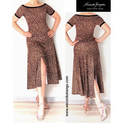 Amelia - wide dancing skirt