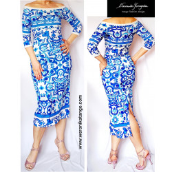 Pencil tango dress
