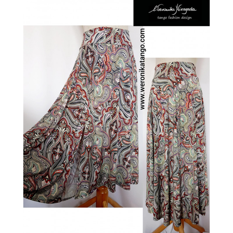 Amelia - wide dancing skirt
