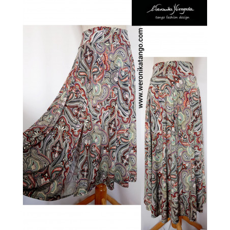 Amelia - wide dancing skirt