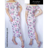 Hannah Pencil dress with a dropping sleeve