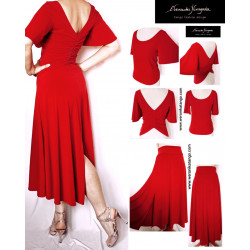 Amelia - Wide dancing skirt