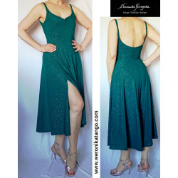 ALICE - Dancing glitter dress with open back