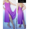 ALICE - Dancing glitter dress with open back