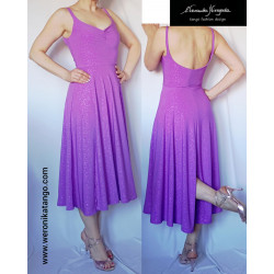 ALICE - Dancing glitter dress with open back