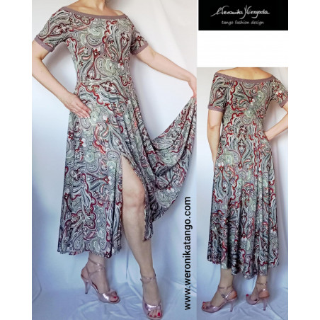 EVITA wide dancing dress