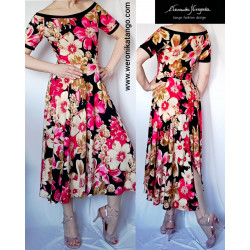 EVITA wide dancing dress