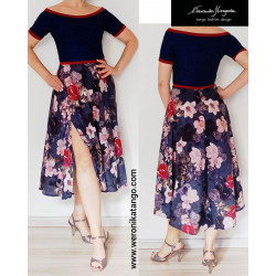 FLY - Wide dancing dress with silky skirt