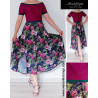 FLY - Wide dancing dress with silky skirt