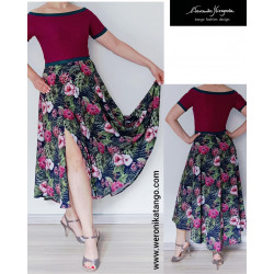 FLY - Wide dancing dress with silky skirt